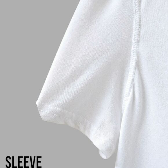 NWOT DANSKIN NOWโPlus Size White V- Neck Tee With Dri-More - Picture 4 of 10